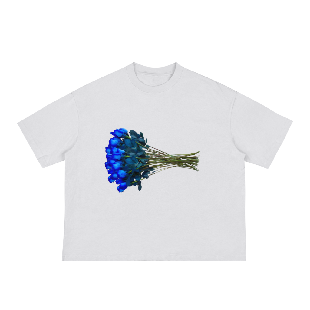 FLOWERS + (BOXY TEE)